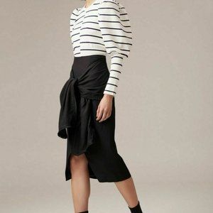 Cameo C/MEO Collective Skirt Black Faux Wrap XXS